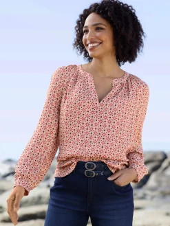 Linea Tesini Chemisiers<Chemisier imprimé floral