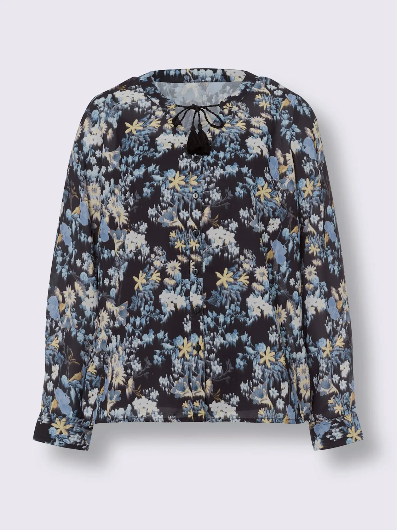 Linea Tesini Chemisiers<Chemisier imprimé floral délicat