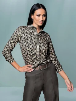 Rick Cardona Chemisiers<Chemisier imprimé graphique