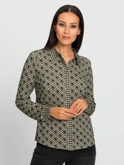 Rick Cardona Chemisiers<Chemisier imprimé graphique