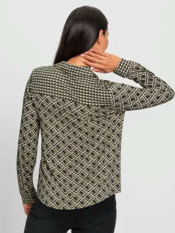 Rick Cardona Chemisiers<Chemisier imprimé graphique