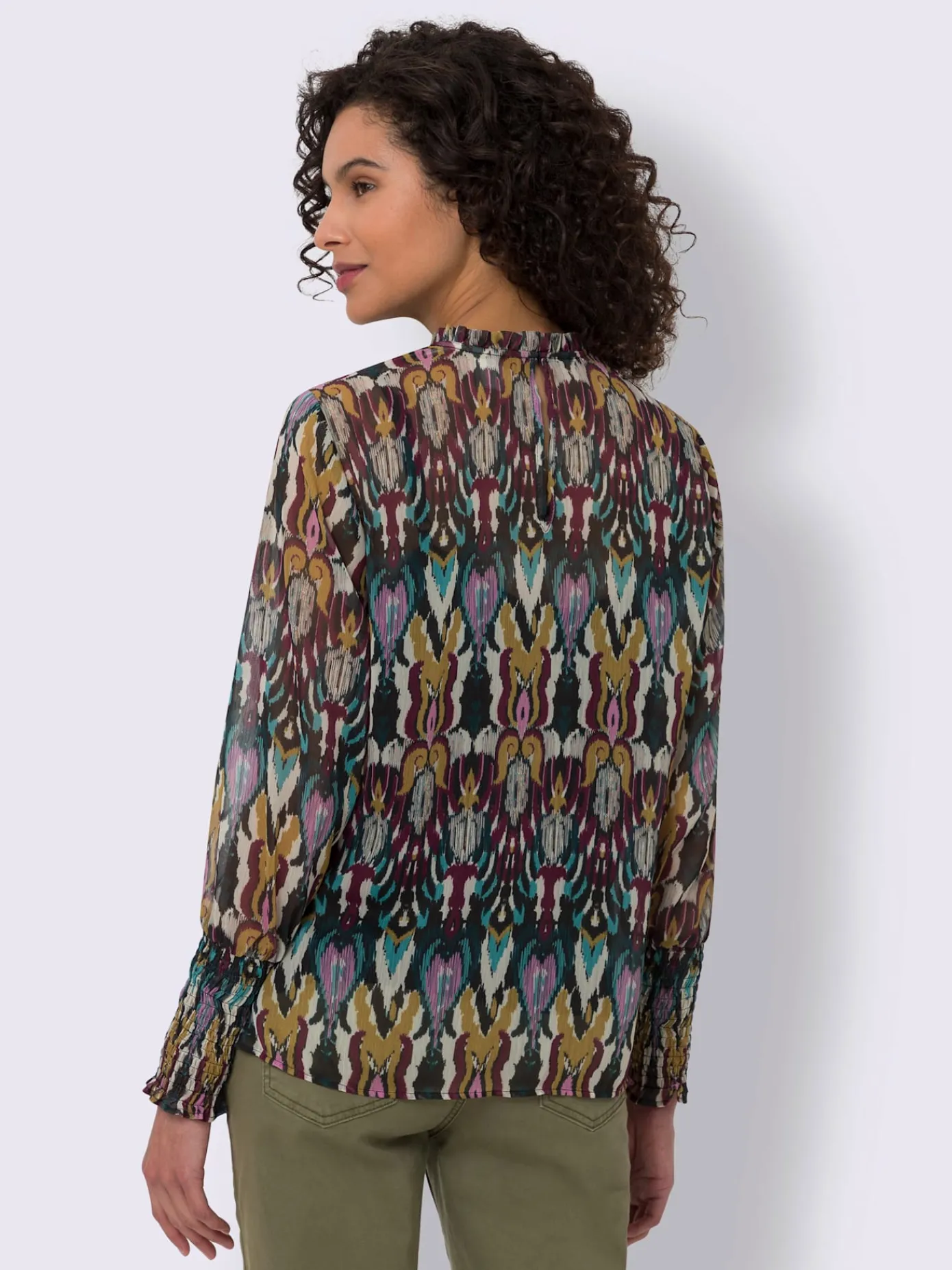 Linea Tesini Chemisiers<Chemisier imprimé mode