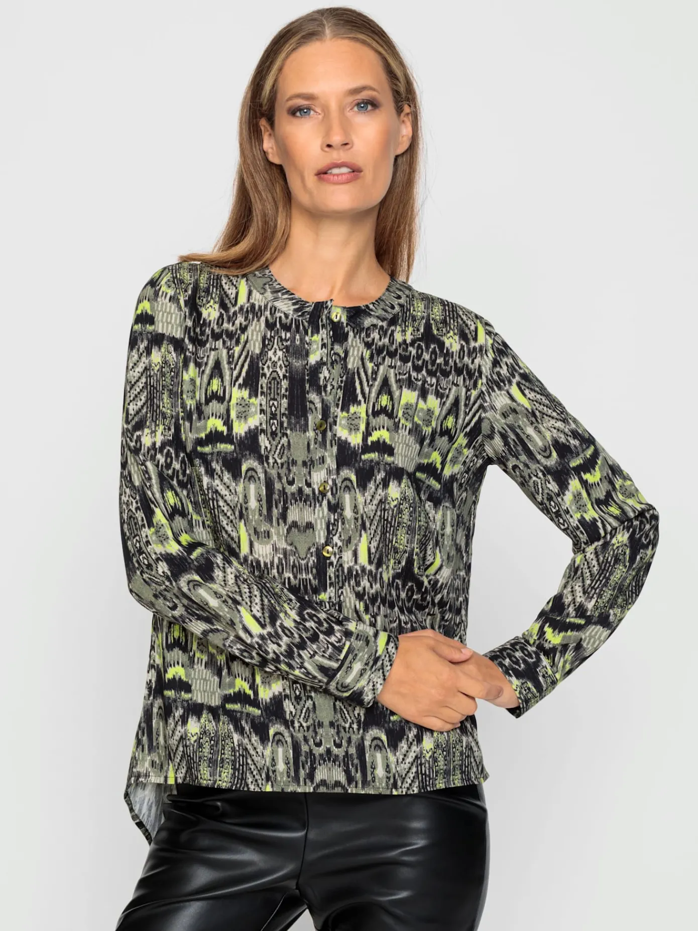 Rick Cardona Chemisiers<Chemisier imprimé moderne