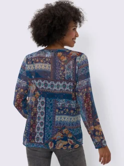 Linea Tesini Chemisiers<Chemisier imprimé moderne