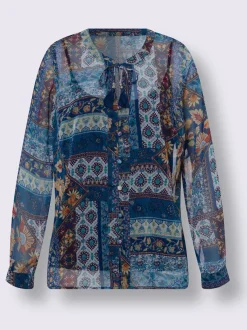 Linea Tesini Chemisiers<Chemisier imprimé moderne