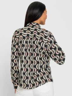 Rick Cardona Chemisiers<Chemisier imprimé moderne