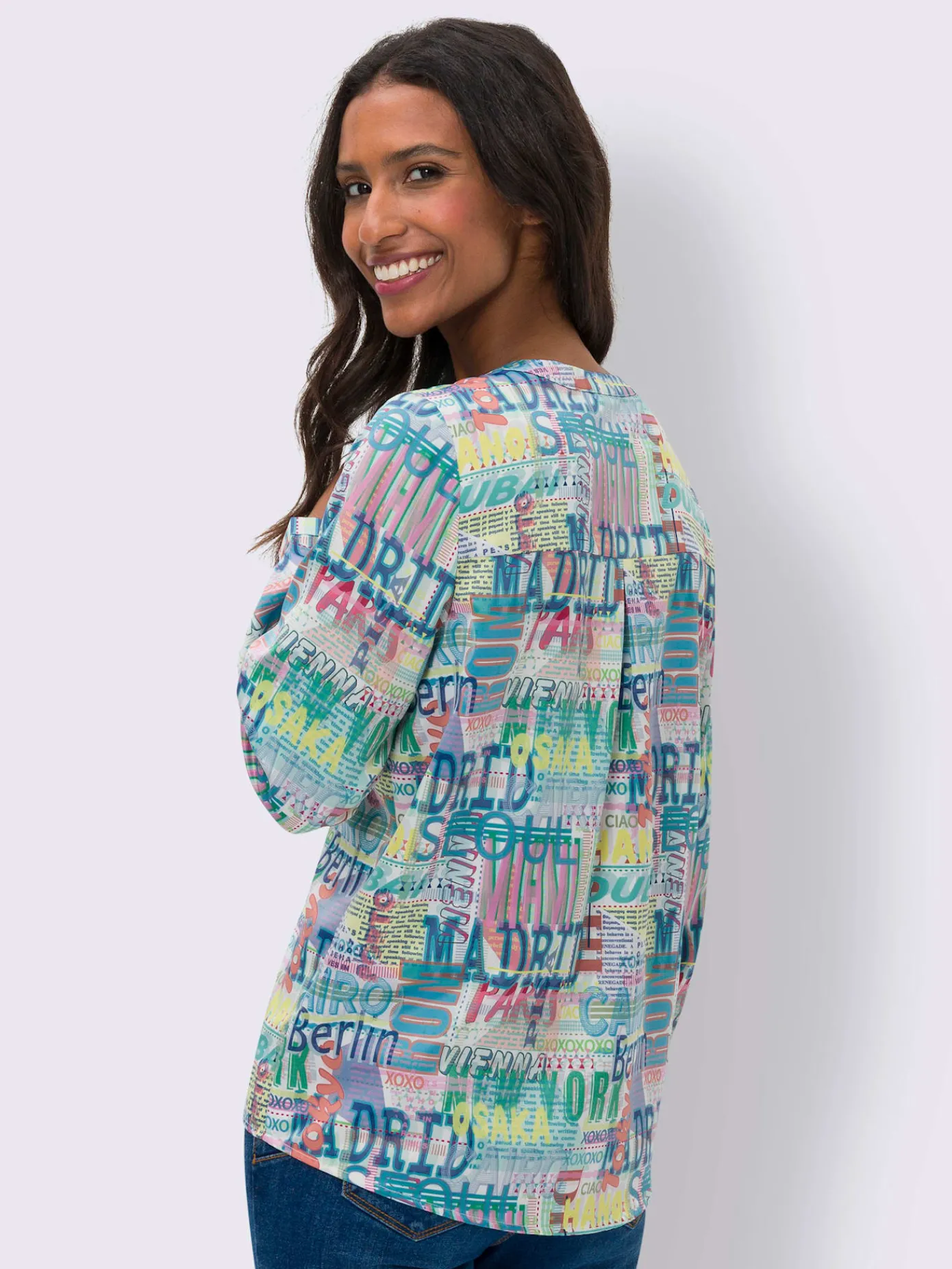 Mandarin Chemisiers<Chemisier imprimé original