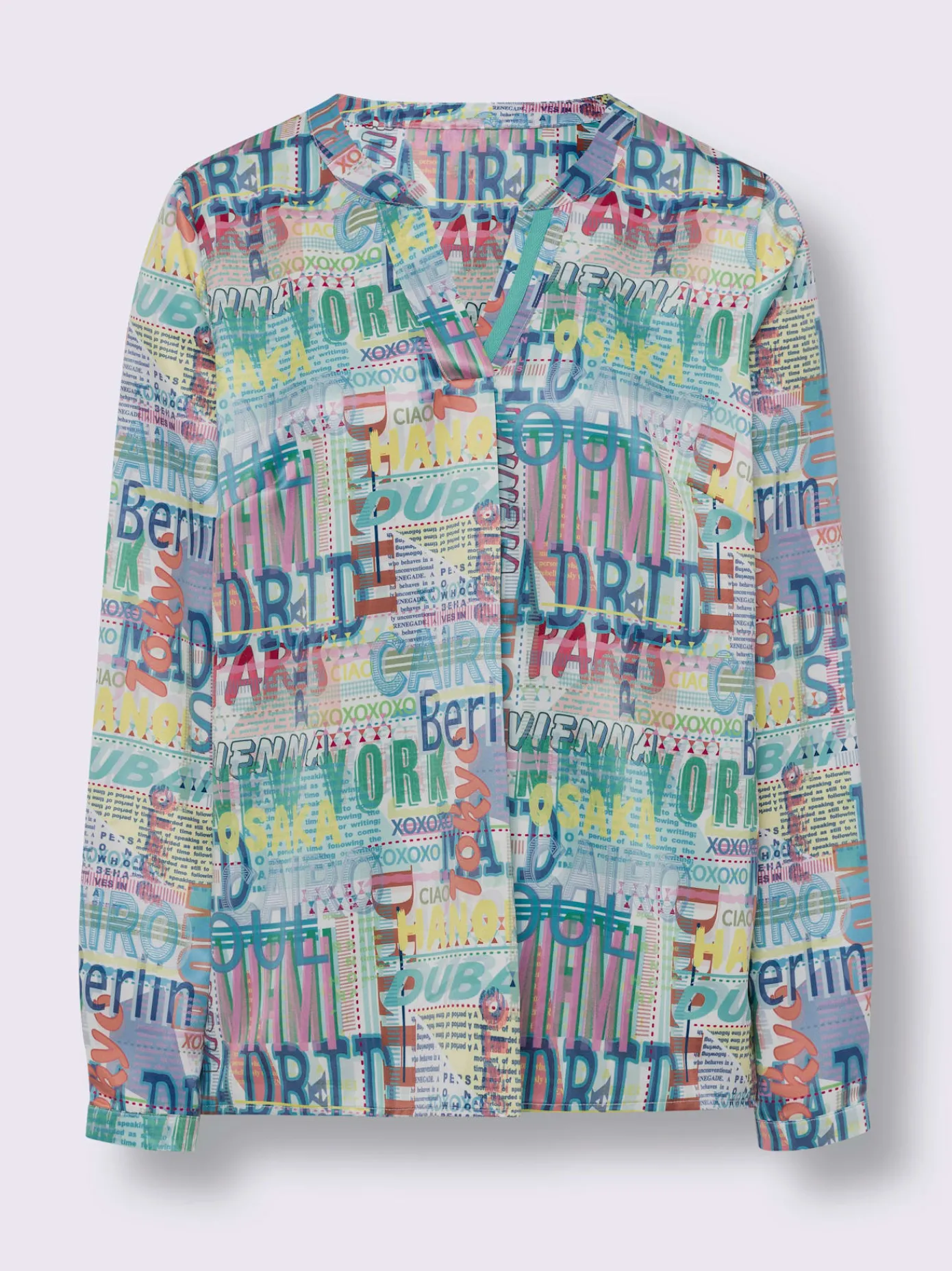 Mandarin Chemisiers<Chemisier imprimé original