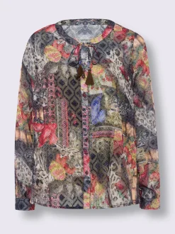 Linea Tesini Chemisiers<Chemisier imprimé original
