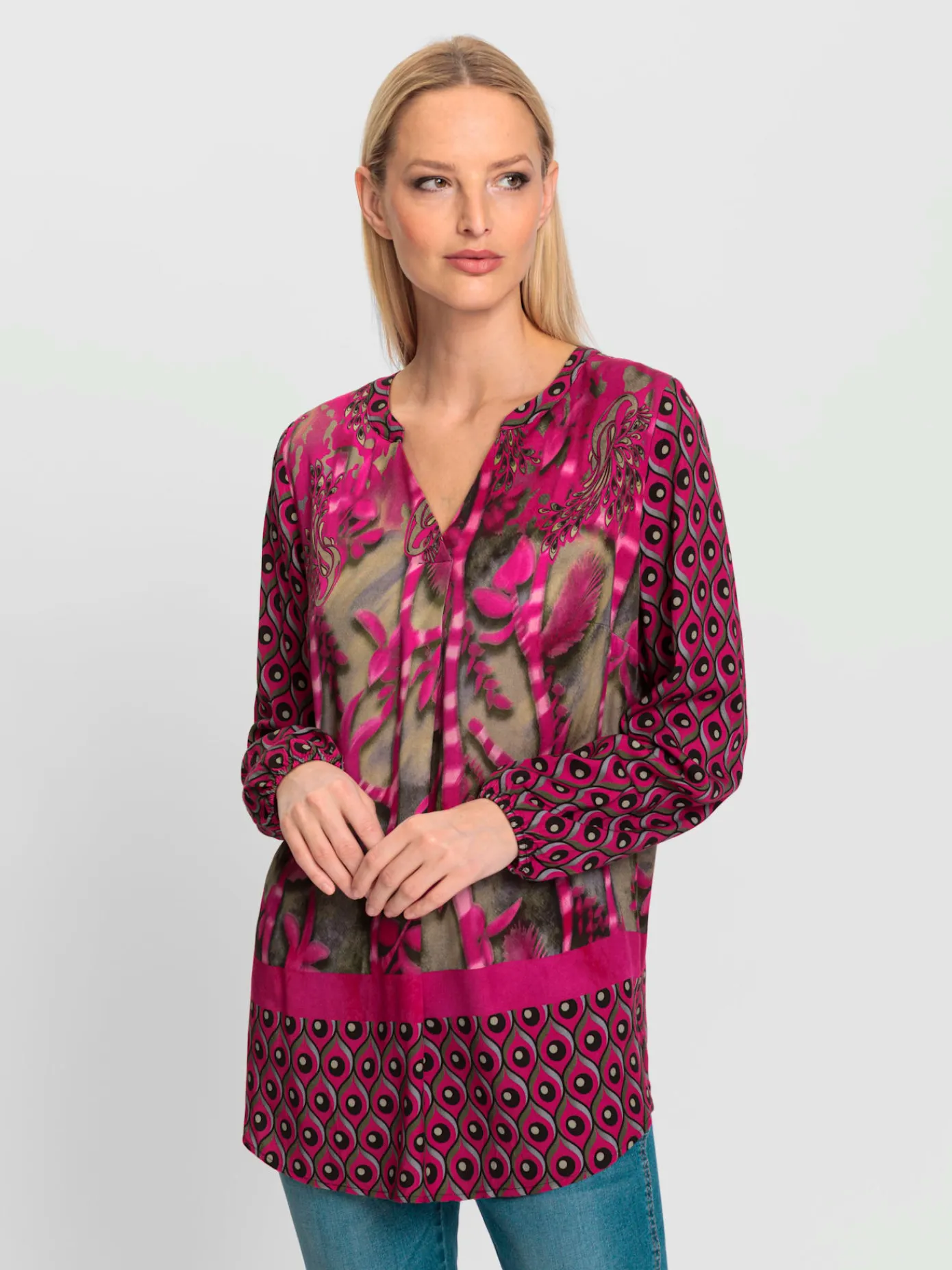 Rick Cardona Chemisiers<Chemisier imprimé original