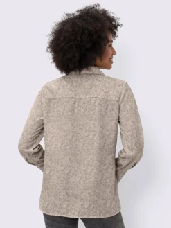 Linea Tesini Chemisiers<Chemisier imprimé serpent exotique