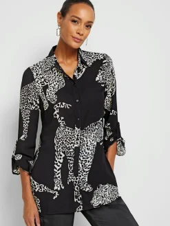 Chemisiers<Chemisier imprimé unique