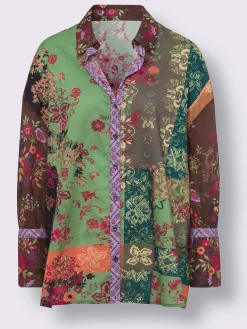 Linea Tesini Chemisiers<Chemisier joli imprimé