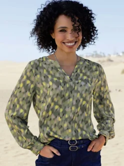 Linea Tesini Chemisiers<Chemisier joli imprimé