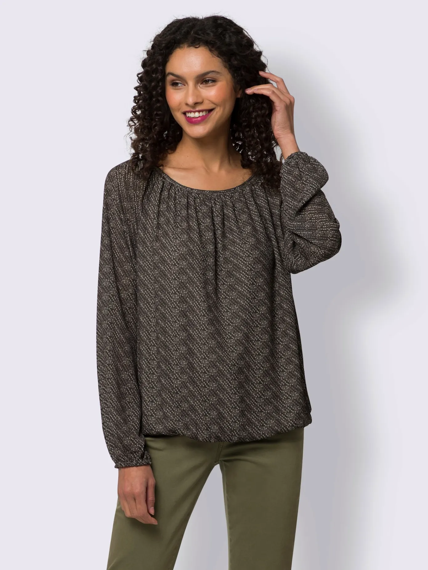 Linea Tesini Chemisiers<Chemisier joli motif imprimé