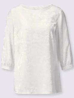 Creation L Chemisiers<Chemisier joli motif jacquard