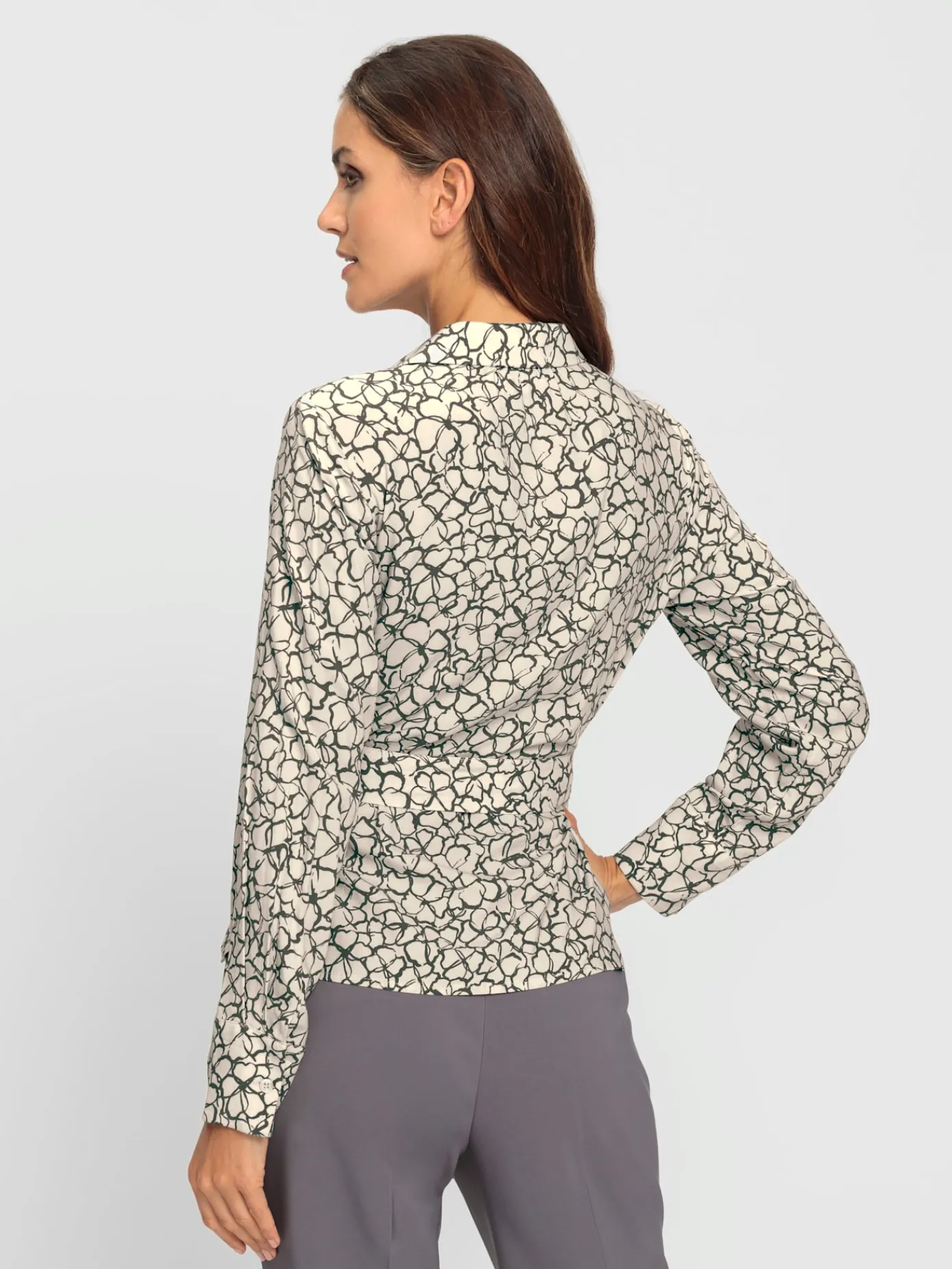 Ashley Brooke Chemisiers<Chemisier lien à nouer pour régler la largeur