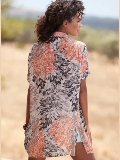 LASCANA Chemisiers<Chemisier long col chemisier tendance