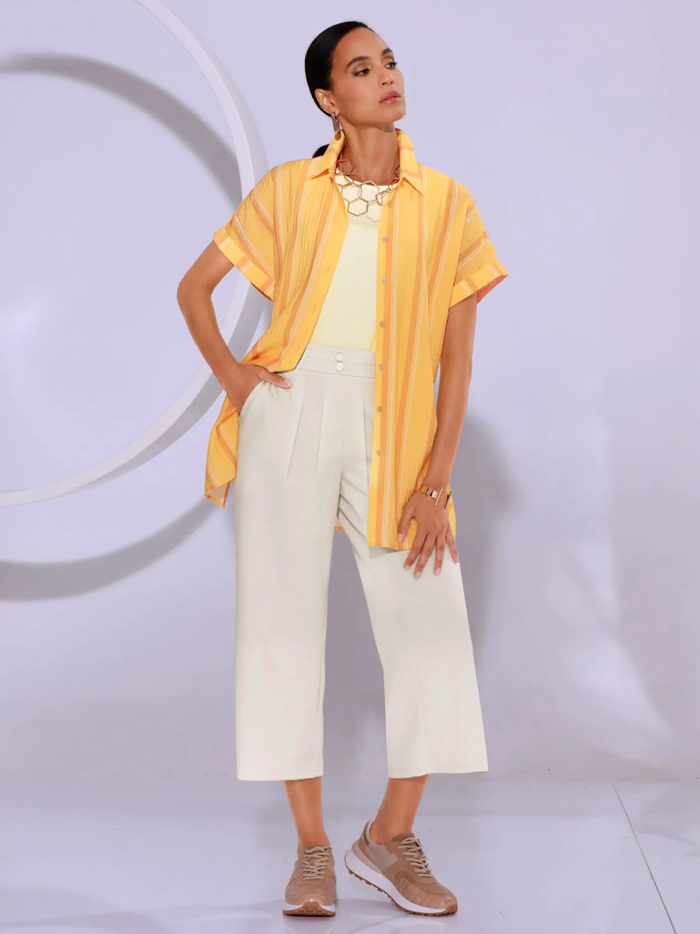 Creation L Chemisiers<Chemisier long viscose