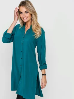 Chemisiers<Chemisier long viscose (ecovero)