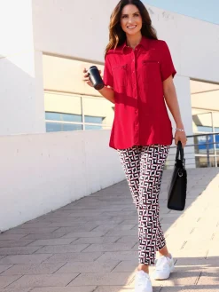 Chemisiers<Chemisier long viscose (ecovero)