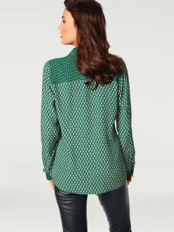 Rick Cardona Chemisiers<Chemisier look graphique, aspect patchwork