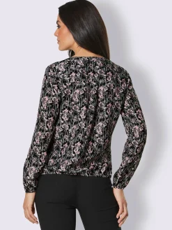 CREATION L PREMIUM Tenues De Cérémonie|Chemisiers<Chemisier mélange viscose-cupro