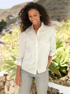 Best Connection Chemisiers<Chemisier motif à rayures mode