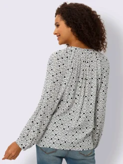 Linea Tesini Chemisiers<Chemisier motif cœur tendance