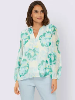 Ashley Brooke Chemisiers<Chemisier motif estival