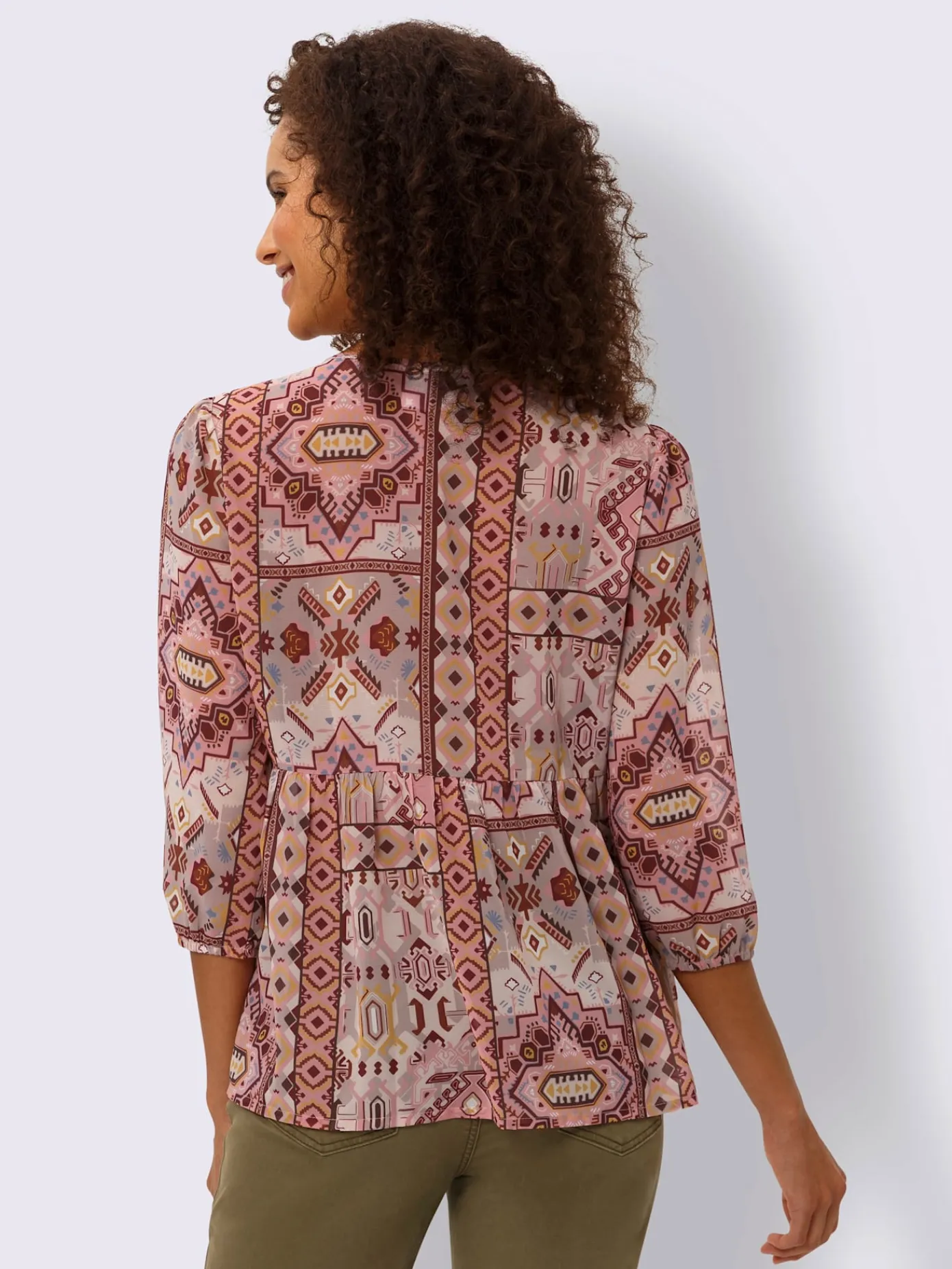 Linea Tesini Chemisiers<Chemisier motif graphique