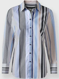 Rick Cardona Chemisiers<Chemisier motif rayé moderne