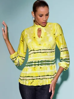 Creation L Chemisiers<Chemisier plissé qualité plissée tendance