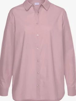 LASCANA Chemisiers<Chemisier pour femme classique avec col et patte de boutonnage