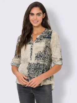 Mandarin Chemisiers<Chemisier pure viscose