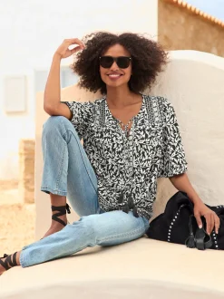 Linea Tesini Chemisiers<Chemisier pure viscose