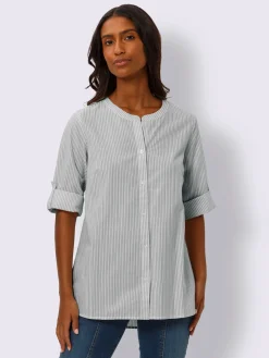 Best Connection Chemisiers<Chemisier rayé pur coton