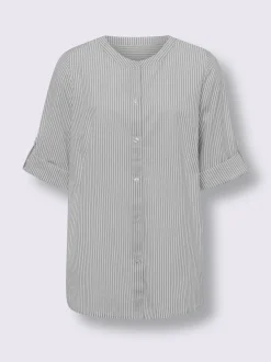 Best Connection Chemisiers<Chemisier rayé pur coton