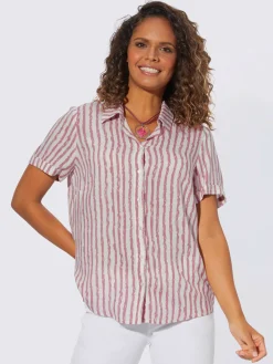 Collection L Chemisiers<Chemisier rayé viscose douce et fluide