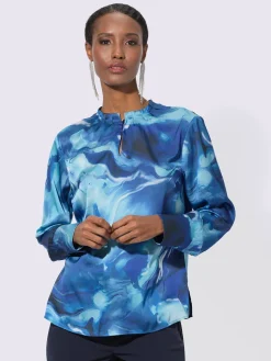 Creation L Chemisiers<Chemisier satin mat élégant