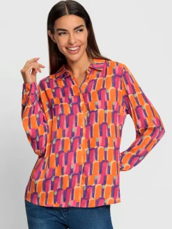 Rick Cardona Chemisiers<Chemisier superbe motif graphique