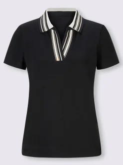 Rick Cardona T-Shirts<Col polo contrasté