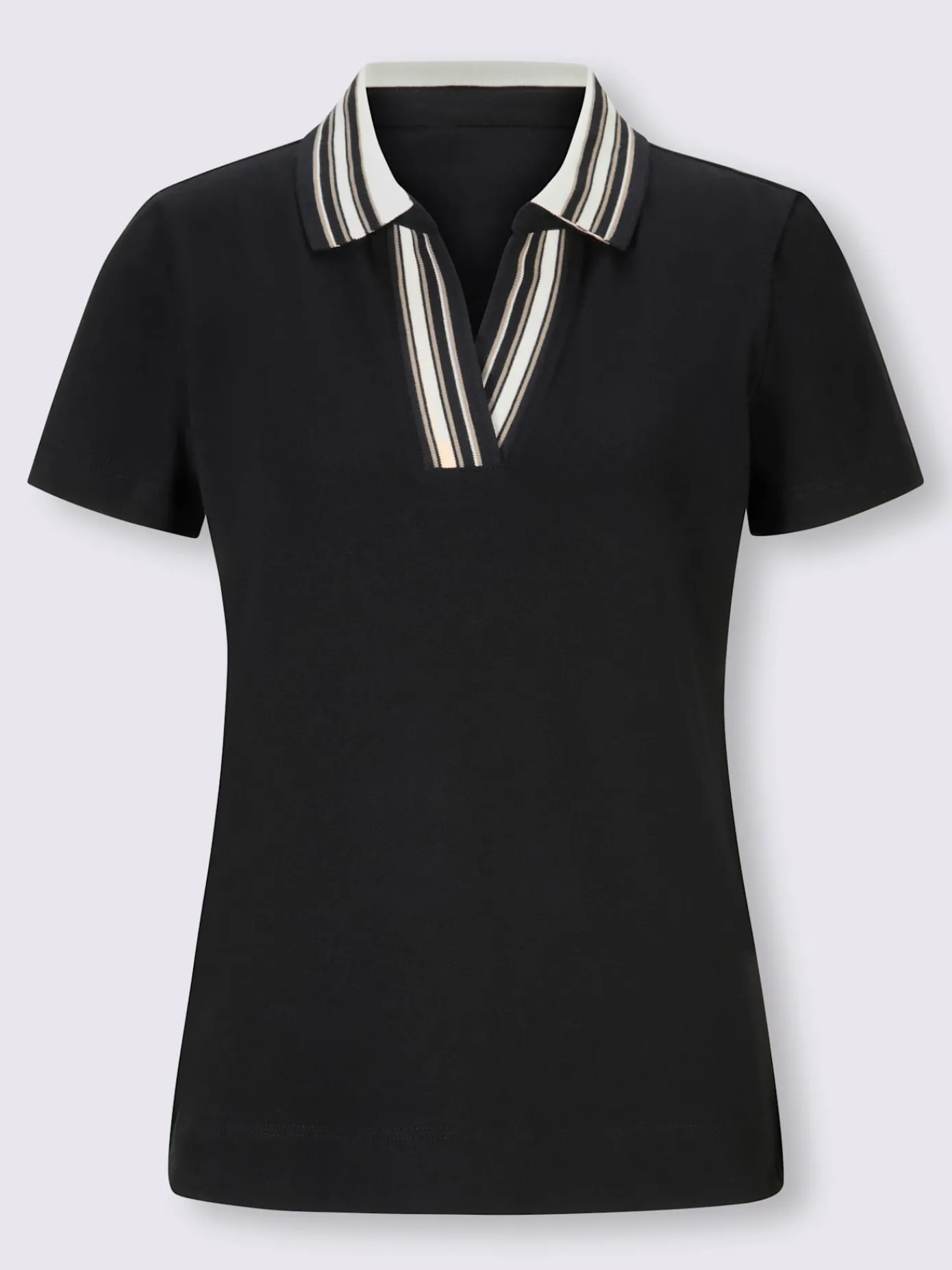 Rick Cardona T-Shirts<Col polo contrasté