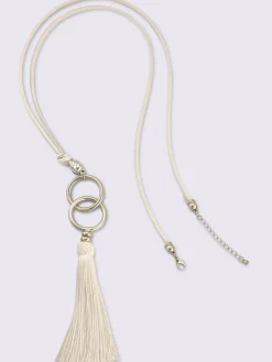 Bijoux<Collier houppe décorative