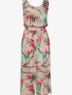 Vivance Combinaisons|Pantalons<Combinaison 7/8 encolure ronde dégagée