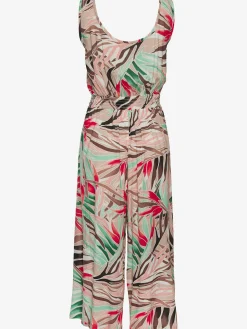 Vivance Combinaisons|Pantalons<Combinaison 7/8 encolure ronde dégagée