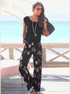 LASCANA Combinaisons|Pantalons<Combinaison aspect 2 en 1