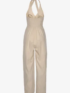 LASCANA Combinaisons|Pantalons<Combinaison avec bride au cou larges bretelles à nouer