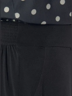 LASCANA Combinaisons|Pantalons<Combinaison col v chevauchant