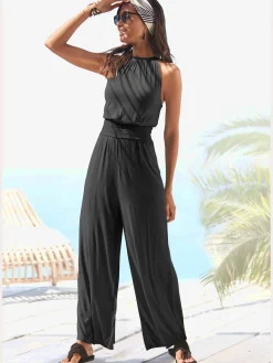 s.Oliver Combinaisons|Pantalons<Combinaison encolure américaine